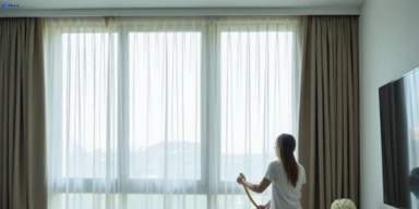 Delicate sheer drape cleaning petersham-nsw Matty Curtain Cleaning